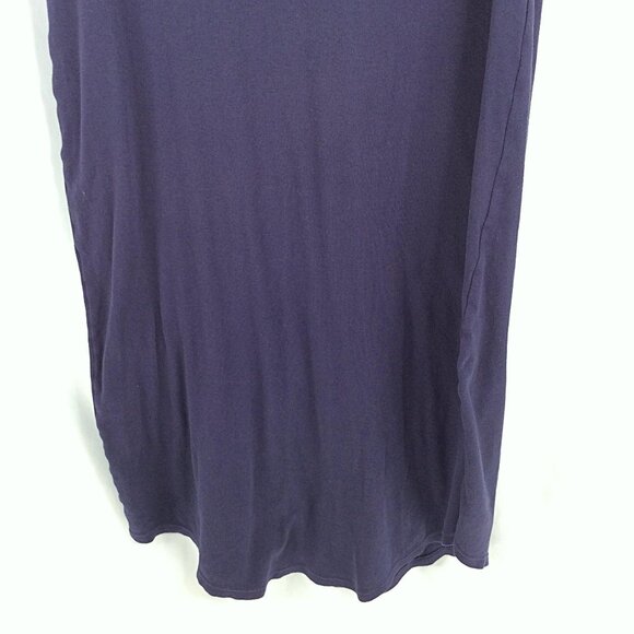 Lauren Ralph Lauren Maxi Dress / Nightgown Women's Size XL Navy Blue Crest Logo - Picture 5 of 6